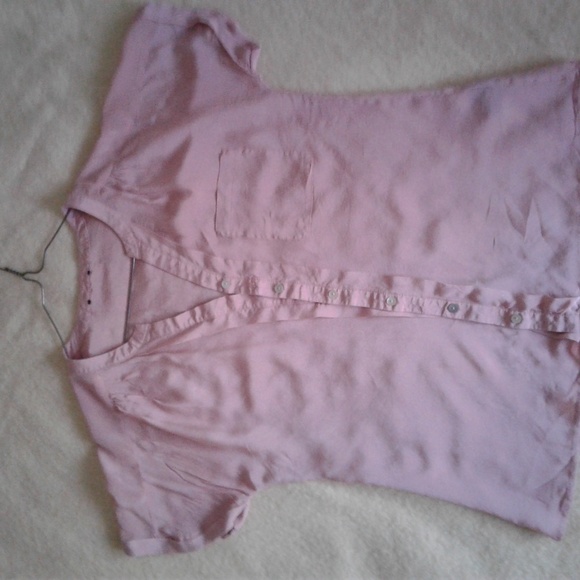 Pink Silk Top - Picture 5 of 9